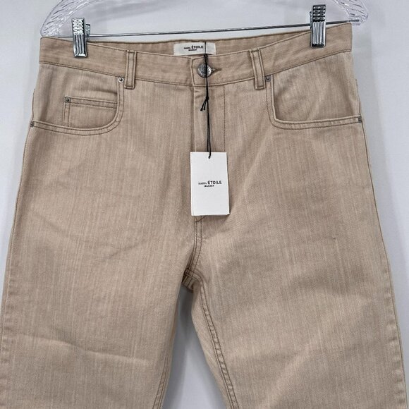Isabel Marant Neac Cotton High Waist Jeans Women's 6 NWT - Picture 2 of 9